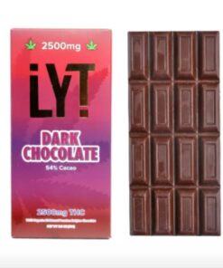 LYT Dark Chocolate Bar 2500mg